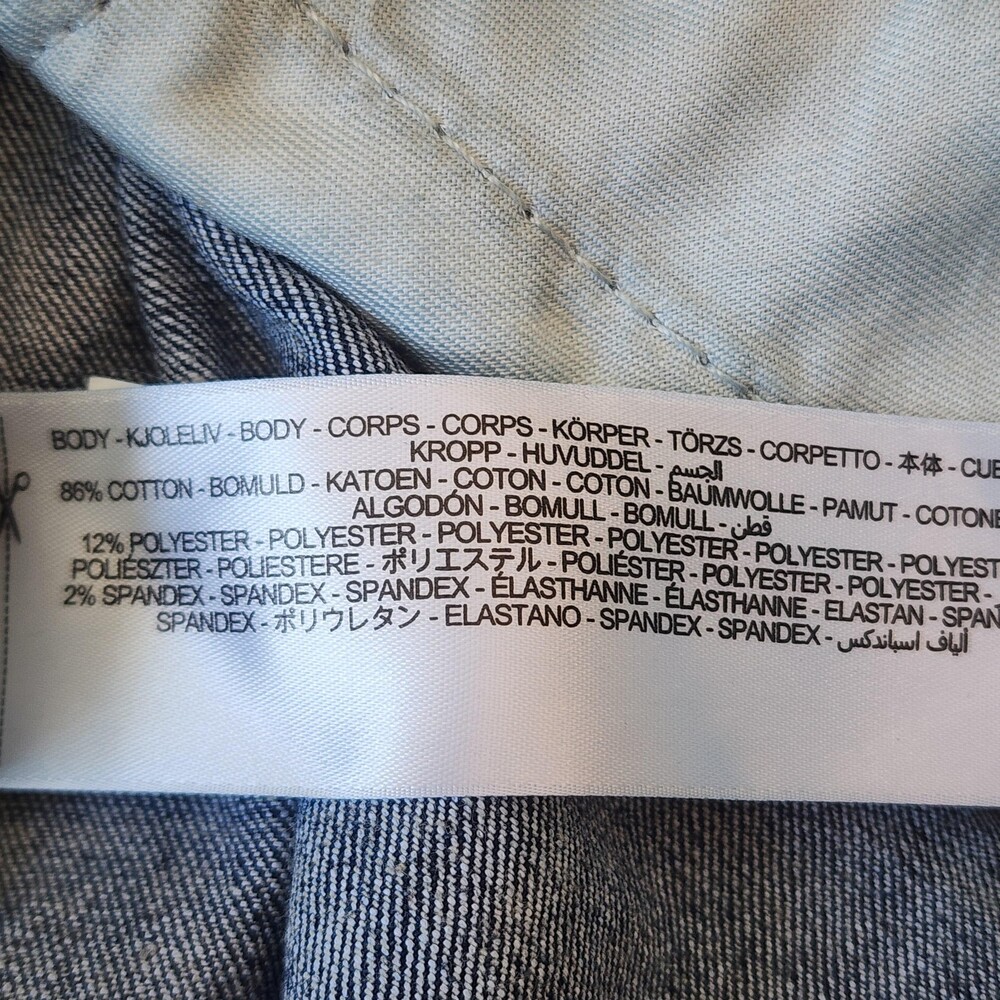 Ariat Trouser Jeans Womens 30R Blue Medium Wash Mid Rise Wide Leg Stretch Denim - Picture 7 of 15